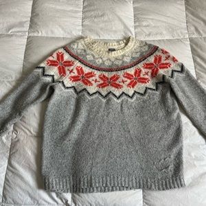Aerie knit Christmas sweater